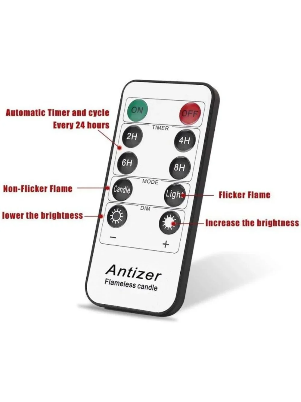 9-Pack Flameless LED Candles with Remote Timer - Real Wax Home & Wedding Decor